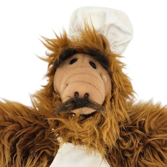 Vintage Alf Burger King Plush Hand Puppets Chef Baseball Player 1988 - Picture 3 of 15